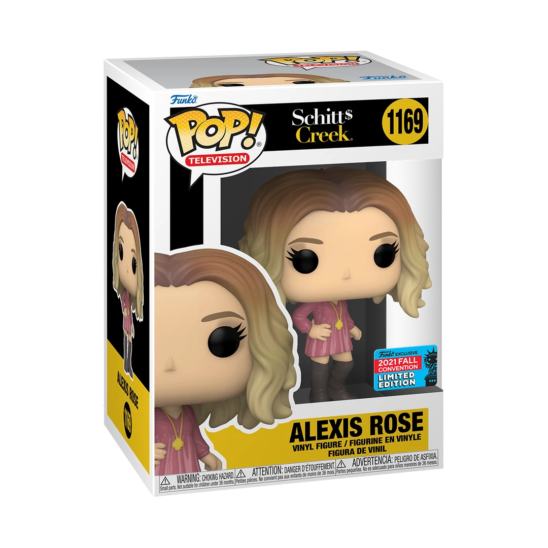 Funko Schitts Creek - Alexis Rose (Pink Dress) NYCC 2021 Exclusive Pop! Vinyl Figure 2 Funko Schitts Creek - Alexis Rose (Pink Dress) NYCC 2021 Exclusive Pop! Vinyl Figure