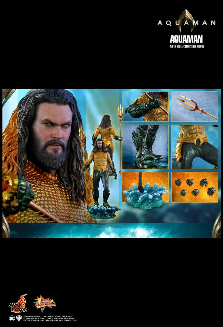 Hot Toys Aquaman - Aquaman 1:6 Scale Action Figure Featured Products 11 Hot Toys Aquaman - Aquaman 1:6 Scale Action Figure Featured Products