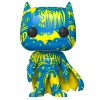 Funko Batman Art Series - Batman (Blue & Yellow) US Exclusive Pop! Vinyl Figure With Pop! Stacks