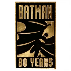 Ikon Collectables Batman - 80th Anniversary Gold Pin