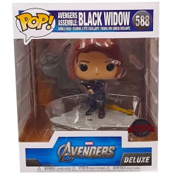 Funko New Arrivals The Avengers - Black Widow Avengers Assemble US Exclusive Diorama Deluxe Pop! Vinyl Figure
