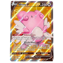 The Pokemon Company POKÉMON TCG - Blissey Full Art V Ultra Rare - 182/198 Rares & Uncommons