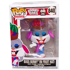 Funko Pop! Vinyl Figures Looney Tunes - Bugs Bunny (In Fruit Hat) Bugs Bunny 80th Anniversary Pop! Vinyl Figure