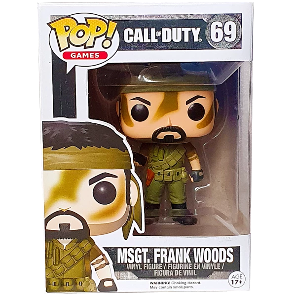 Funko Call Of Duty - MSGT. Frank Woods US Exclusive Pop! Vinyl Figure Pop! Vinyl Figures 1 Funko Call Of Duty - MSGT. Frank Woods US Exclusive Pop! Vinyl Figure Pop! Vinyl Figures