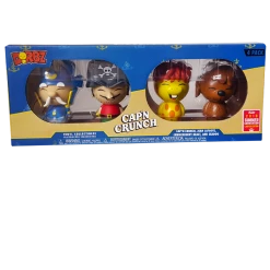 Funko Rares & Uncommons Cap'n Crunch - Cap'n Crunch, Jean Lafoote, Crunchberry Beast, & Seadog SDCC 2018 Exclusive Dorbz 4-Pack