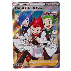 The Pokemon Company POKÉMON TCG - Chili & Cilan & Cress Full Art Ultra Rare - 258/264