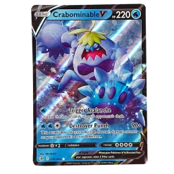 The Pokemon Company POKÉMON TCG - Crabominable V Ultra Rare - 076/264 Rares & Uncommons