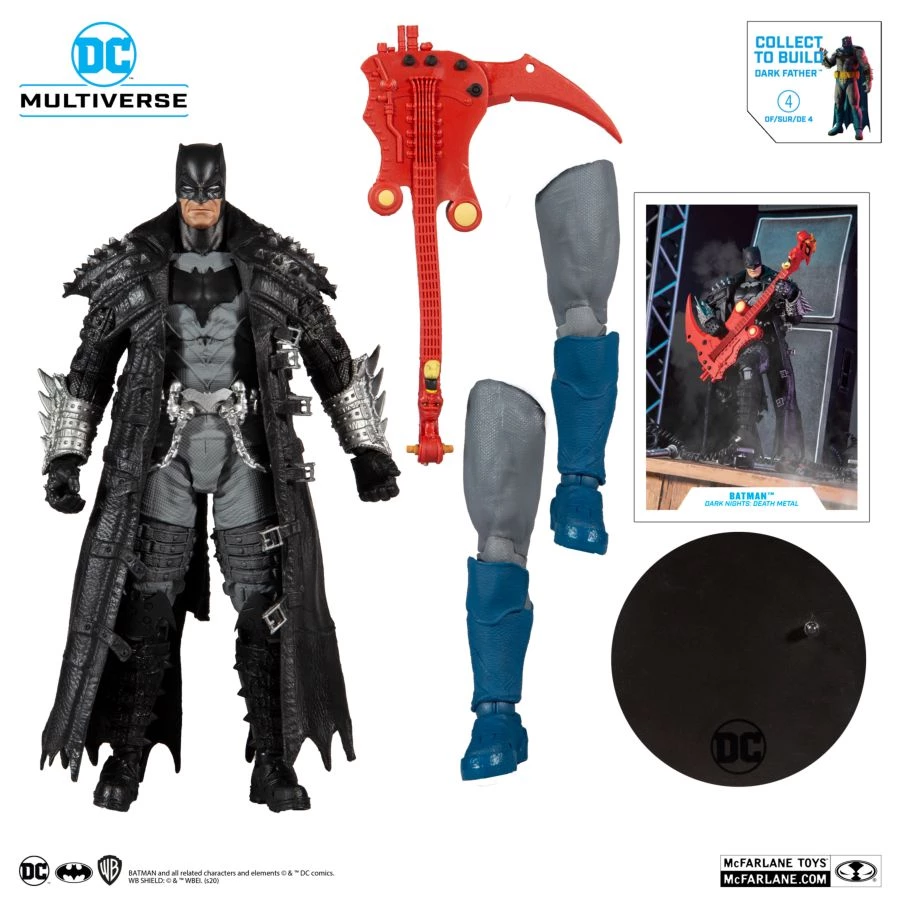 McFarlane Toys New Arrivals Dark Nights: Death Metal - Batman (Build-A-Figure) DC Multiverse 7” Action Figure 2 McFarlane Toys New Arrivals Dark Nights: Death Metal - Batman (Build-A-Figure) DC Multiverse 7” Action Figure