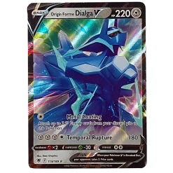 The Pokemon Company Rares & Uncommons POKÉMON TCG - Origin Forme Dialga V Ultra Rare - 113/189