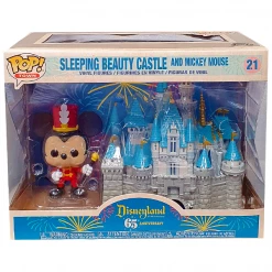 Funko Disneyland 65th Anniversary - Sleeping Beauty Castle And Mickey Mouse Pop! Town Vinyl Figure New Arrivals