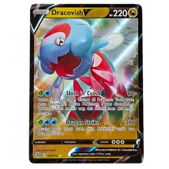 The Pokemon Company POKÉMON TCG - Dracovish V Ultra Rare - 114/172 Rares & Uncommons