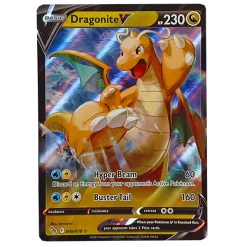 The Pokemon Company Rares & Uncommons POKÉMON TCG - Dragonite V Ultra Rare - 049/078