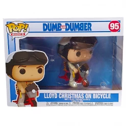Funko New Arrivals Dumb And Dumber - Lloyd Christmas On Bicycle Pop! Rides Vinyl Figure