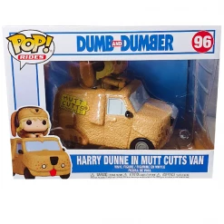 Funko Dumb And Dumber - Harry Dunne In Mutt Cutts Van Pop! Rides Vinyl Figure New Arrivals