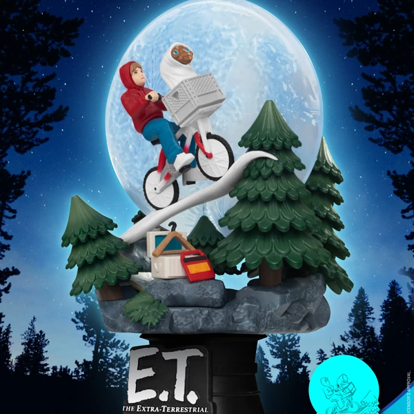 Beast Kingdom E.T. The Extra Terrestrial - E.T. The Extra Terrestrial D-Stage Diorama Statue 1 Beast Kingdom E.T. The Extra Terrestrial - E.T. The Extra Terrestrial D-Stage Diorama Statue