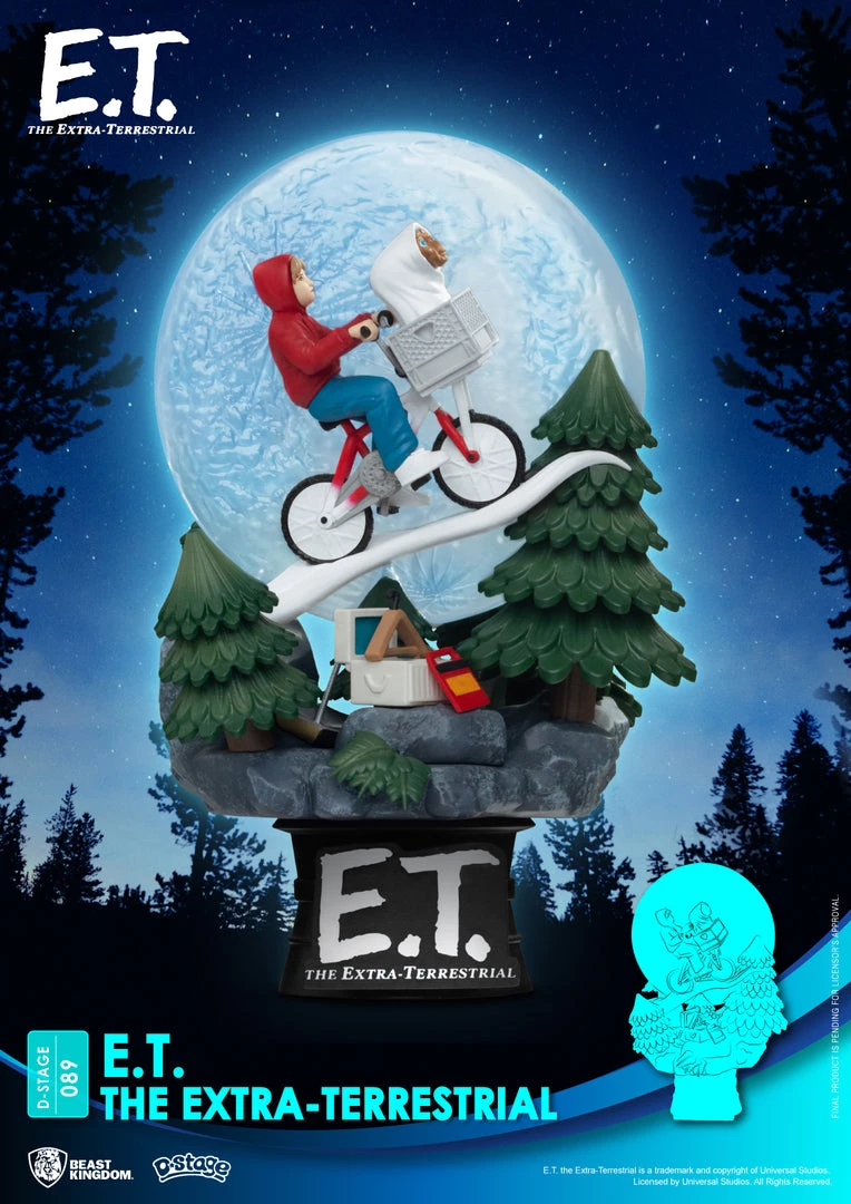 Beast Kingdom E.T. The Extra Terrestrial - E.T. The Extra Terrestrial D-Stage Diorama Statue 2 Beast Kingdom E.T. The Extra Terrestrial - E.T. The Extra Terrestrial D-Stage Diorama Statue