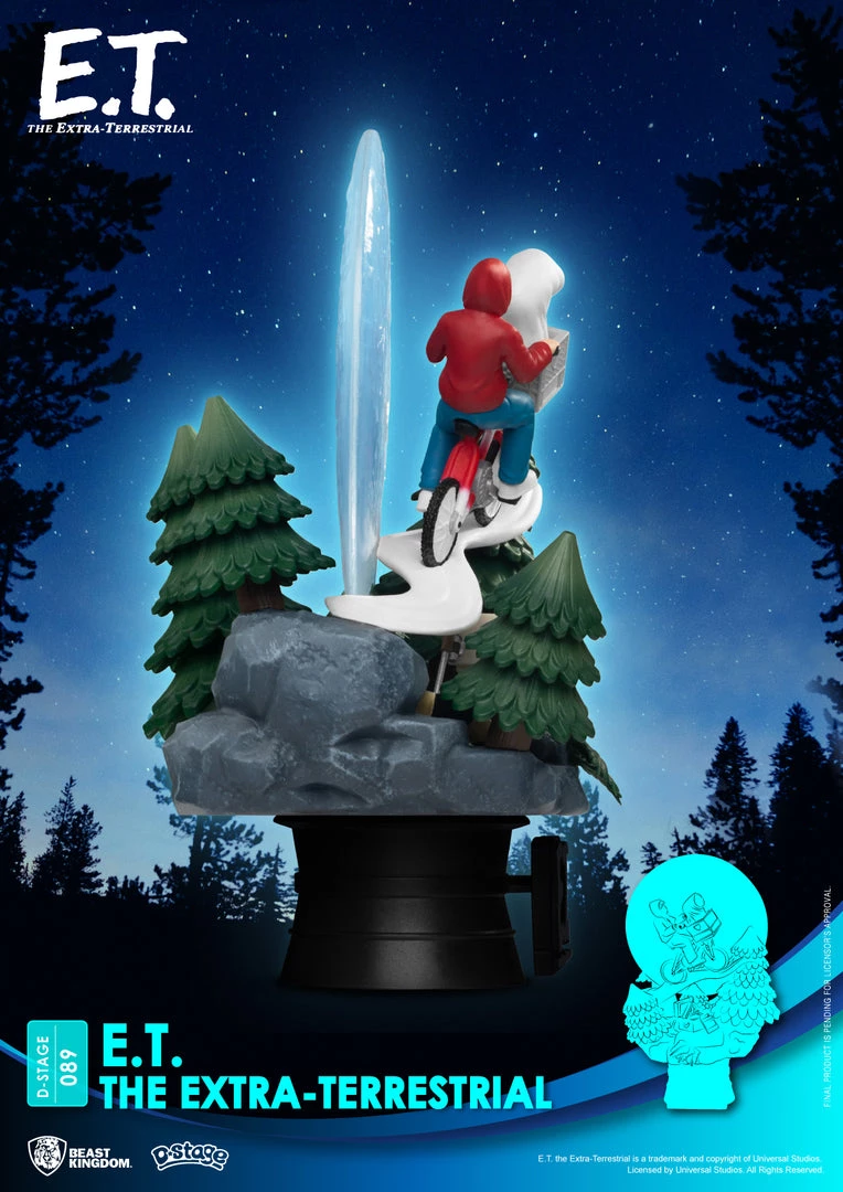 Beast Kingdom E.T. The Extra Terrestrial - E.T. The Extra Terrestrial D-Stage Diorama Statue 4 Beast Kingdom E.T. The Extra Terrestrial - E.T. The Extra Terrestrial D-Stage Diorama Statue