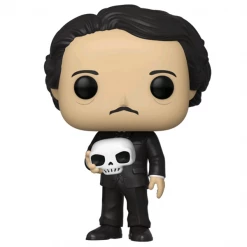 Funko Pop! Vinyl Figures Icons - Edgar Allen Poe With Skull Pop! Vinyl Figure