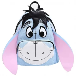 Cheap Hero Stash Store 12 Loungefly New Arrivals Winnie The Pooh - Eeyore Face 10” Faux Suede Mini Backpack