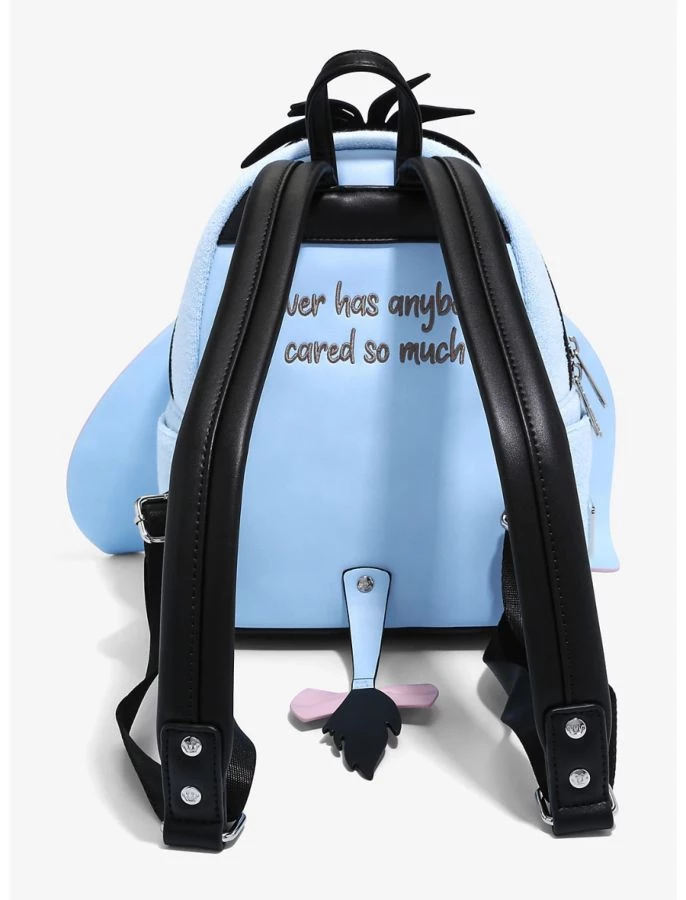 Loungefly New Arrivals Winnie The Pooh - Eeyore Face 10” Faux Suede Mini Backpack 3 Loungefly New Arrivals Winnie The Pooh - Eeyore Face 10” Faux Suede Mini Backpack