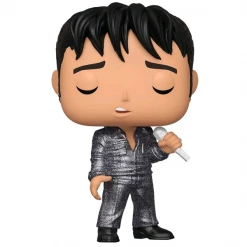 Funko Elvis - Elvis '68 Comeback Special Diamond Glitter US Exclusive Pop! Vinyl Figure