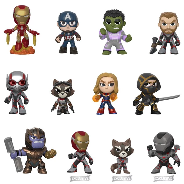 Funko Avengers Endgame - Mystery Minis HT Exclusive - Blind Box 2 Funko Avengers Endgame - Mystery Minis HT Exclusive - Blind Box