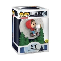 Pre-Order Funko Pre-Orders PRE-ORDER E.T. The Extra-Terrestrial - Elliot & E.T. Bike Flying Glow Movie Moment Pop! Vinyl Figure - PRE-ORDER