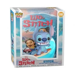 Pre-Order Funko PRE-ORDER Lilo & Stitch - Stitch On Surfboard US Exclusive Pop! VHS Covers With Case - PRE-ORDER Pre-Orders