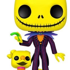 Pre-Order Funko Pre-Orders PRE-ORDER The Nightmare Before Christmas - Jack Skellington With Zero Blacklight 10" Pop! Vinyl - PRE-ORDER