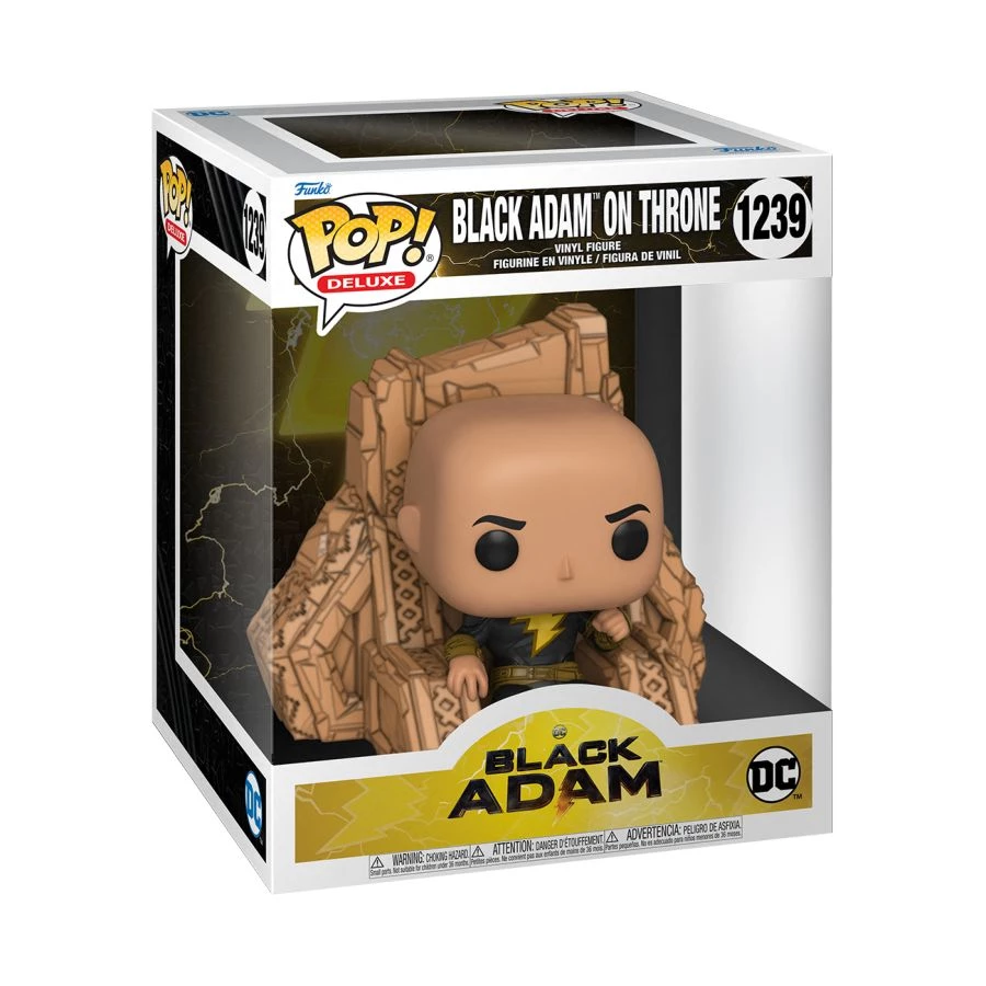 Pre-Order Funko Pre-Orders PRE-ORDER Black Adam (2022) - Black Adam On Throne Pop! Deluxe Vinyl Figure - PRE-ORDER 2 Pre-Order Funko Pre-Orders PRE-ORDER Black Adam (2022) - Black Adam On Throne Pop! Deluxe Vinyl Figure - PRE-ORDER