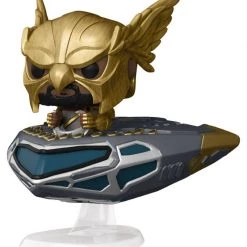 Pre-Order Funko PRE-ORDER Black Adam (2022) - Hawkman In Cruiser Pop! Rides Vinyl Figure - PRE-ORDER