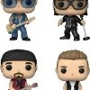Pre-Order Funko PRE-ORDER U2 Zoo TV - Bono, Larry, Edge & Adam Zoo TV Pop! Vinyl Figure 4-Pack - PRE-ORDER Pre-Orders