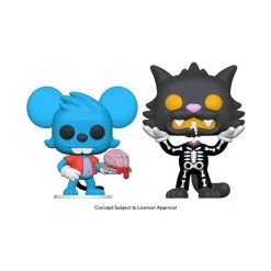 Pre-Order Funko PRE-ORDER The Simpsons Treehouse Of Horror - Itchy & Scratchy (Skeleton) US Exclusive Pop! Vinyl Figure - PRE-ORDER Pre-Orders