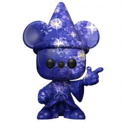 Funko Fantasia 80th Anniversary - Sorcerer Mickey (Blue) Art Series Pop! Vinyl Figure With Pop! Stacks New Arrivals