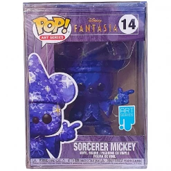 Funko Fantasia 80th Anniversary - Sorcerer Mickey (Blue) Art Series Pop! Vinyl Figure With Pop! Stacks New Arrivals