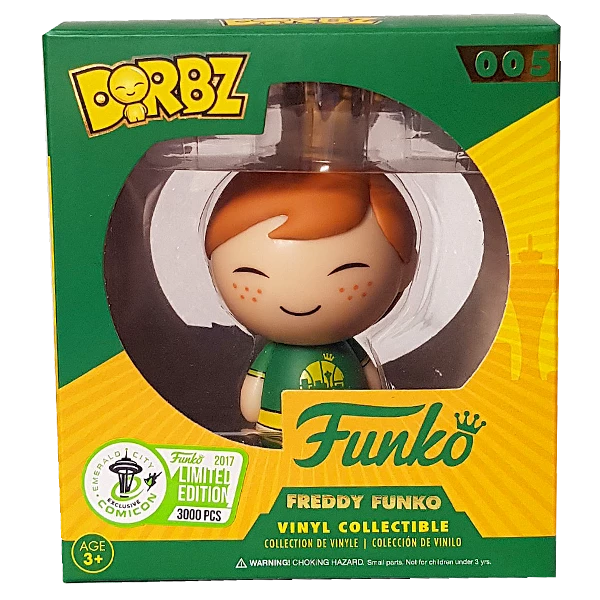 Funko - Freddy Funko (Seattle) ECCC 2017 Exclusive Dorbz Rares & Uncommons 1 Funko - Freddy Funko (Seattle) ECCC 2017 Exclusive Dorbz Rares & Uncommons