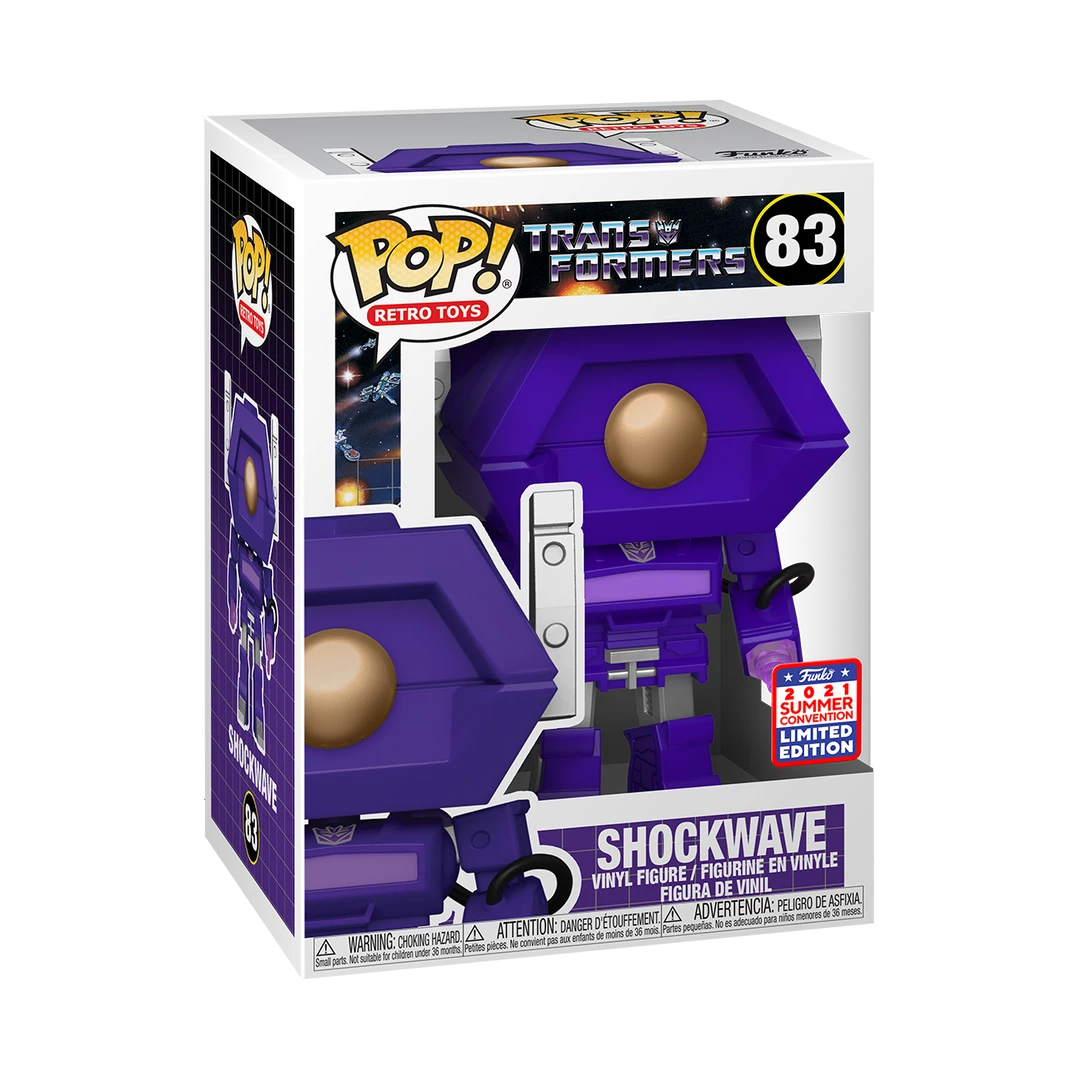 Transformers - Shockwave FunKon (SDCC) 2021 Exclusive Pop! Vinyl Figure 2 Transformers - Shockwave FunKon (SDCC) 2021 Exclusive Pop! Vinyl Figure