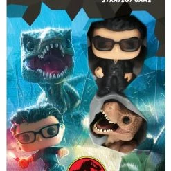 Jurassic Park - Ian Malcolm & Tyrannosaurus Rex Pop! Funkoverse Strategy Board Game 2-Pack