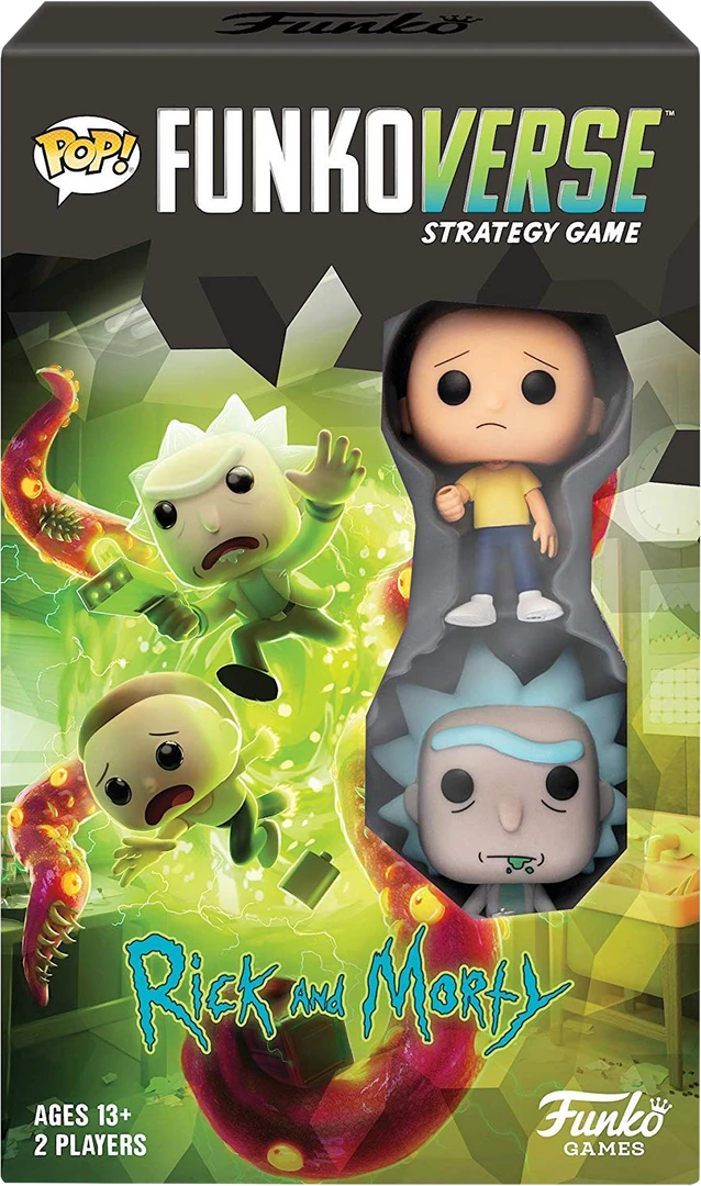 Rick And Morty - Rick & Morty Pop! Funkoverse Strategy Board Game 2-Pack 1 Rick And Morty - Rick & Morty Pop! Funkoverse Strategy Board Game 2-Pack