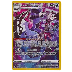 The Pokemon Company POKÉMON TCG - Galarian Obstagoon Holo Rare - TG10/TG30 Rares & Uncommons