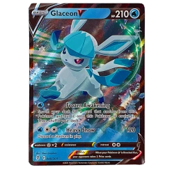The Pokemon Company POKÉMON TCG - Glaceon V Ultra Rare - 040/203 Rares & Uncommons