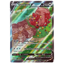 The Pokemon Company POKÉMON TCG - Greedent V Alternate Art Ultra Rare - 257/264