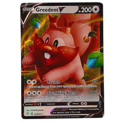 The Pokemon Company POKÉMON TCG - Greedent V Ultra Rare - 053/072