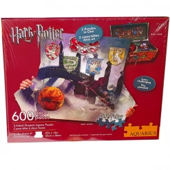 Aquarius Games, Puzzles & Books Harry Potter - Jigsaw Puzzle 600 Pieces Double Sided - Quidditch