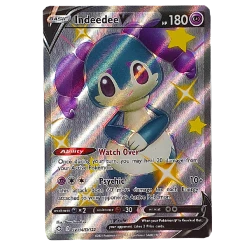 The Pokemon Company Rares & Uncommons POKÉMON TCG - Indeedee V Shiny Rare - SV114/SV122
