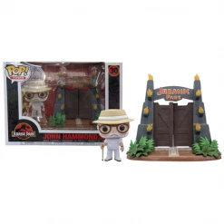 Funko Jurassic Park - John Hammond With Park Gates US Exclusive Movie Moments Pop! Vinyl Figure