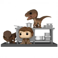 Funko Jurassic Park - Tim Murphy With Velociraptors US Exclusive Movie Moments Pop! Vinyl Figure