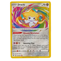 The Pokemon Company POKÉMON TCG - Jirachi Amazing Rare - 119/185