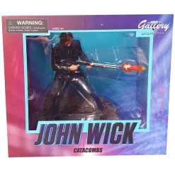 Diamond Select Toys John Wick Chapter 2 - John Wick Catacombs 9" PVC Gallery Diorama Statue Statues & Large Scale Figures