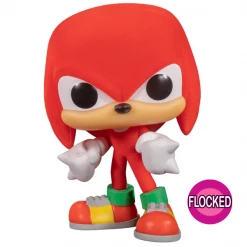 Funko Sonic The Hedgehog - Knuckles Flocked US Exclusive Pop! Vinyl Figure